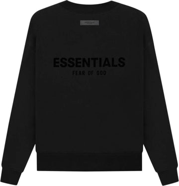 Fear of God Essentials Crewneck 'Stretch Limo' - Black